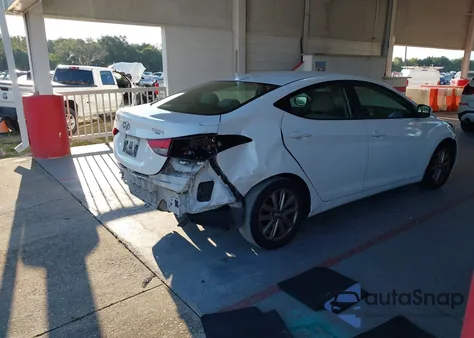 2014 Hyundai Elantra Se from USA, damaged, VIN 5NPDH4AE2EH511120